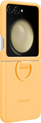 Samsung Back Cover Σιλικόνης Πορτοκαλί (Galaxy Z Flip5)