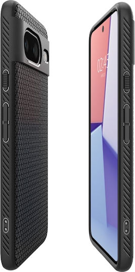 Spigen Liquid Air Back Cover Silicone / Plastic Black (Google Pixel 8)