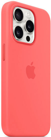 Apple Back Cover Silicone Guava (iPhone 15 Pro)