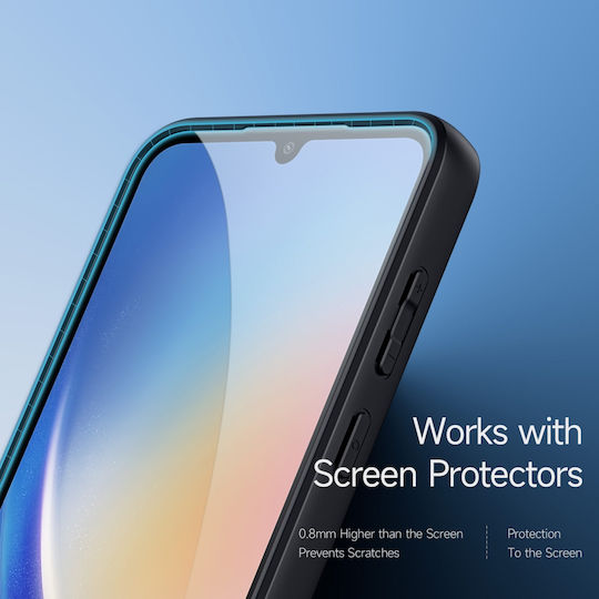 Dux Ducis Aimo Back Cover Πλαστικό με Λουράκι Μαύρο (Samsung A35 5G)