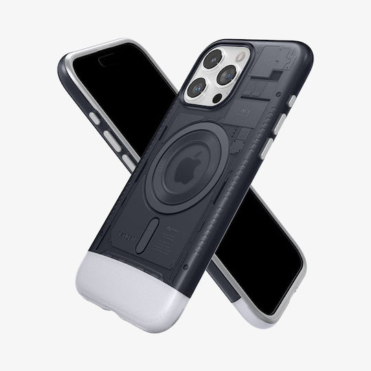 Spigen Classic C1 MagFit Задна корица Силикон Сив (iPhone 15 Pro Max)