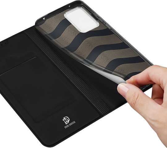 Dux Ducis Skin Pro Brieftasche Synthetisches Leder Schwarz (Xiaomi 13 Lite)