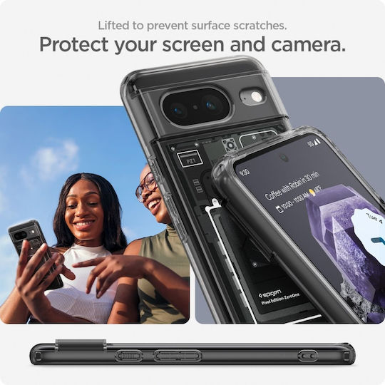 Spigen Back Cover Plastic 2mm Zero One (Google Pixel 8)