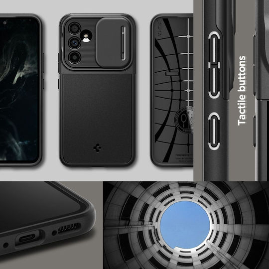 Spigen Optik Armor Back Cover Silicone 2mm Black (Galaxy A54)