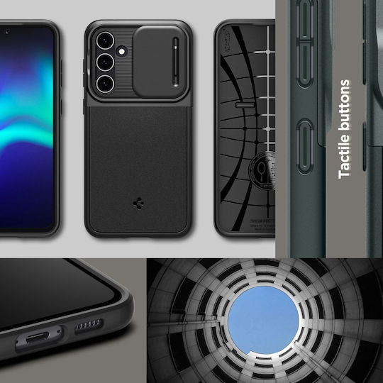 Spigen Optik Armor Back Cover Σιλικόνης / Πλαστικό 2mm Μαύρο (Galaxy S23 FE)
