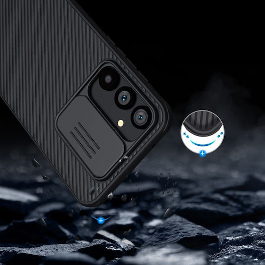 Nillkin Camshield Pro Umschlag Rückseite Silikon 0.2mm Schwarz (Galaxy S23 FE)