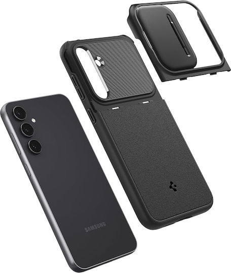 Spigen Optik Armor Back Cover Σιλικόνης / Πλαστικό 2mm Μαύρο (Galaxy S23 FE)