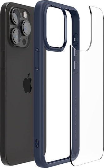 Spigen Ultra Hybrid Back Cover Plastic 2mm Navy Blue (iPhone 15 Pro)