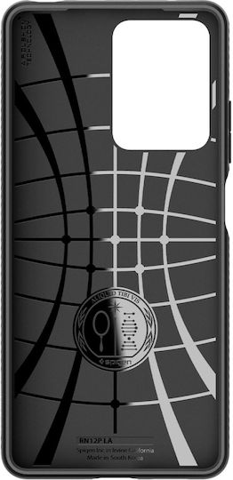 Spigen Liquid Air Umschlag Rückseite Silikon Schwarz (Redmi Note 12 Pro / Poco X5 Pro)