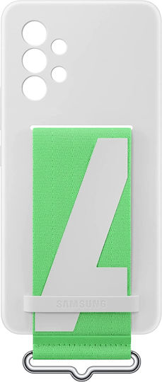 Samsung Back Cover Σιλικόνης Λευκό (Galaxy A53)