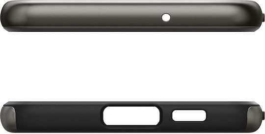 Spigen Neo Hybrid Back Cover Plastic / Silicone 2mm Gunmetal (Galaxy S23)