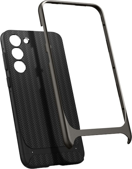 Spigen Neo Hybrid Back Cover Plastic / Silicone 2mm Gunmetal (Galaxy S23)