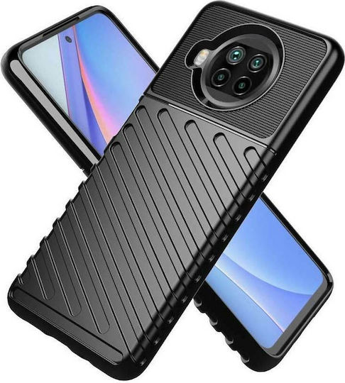 Powertech Back Cover Σιλικόνης Μαύρο (Xiaomi Mi 10T Lite)
