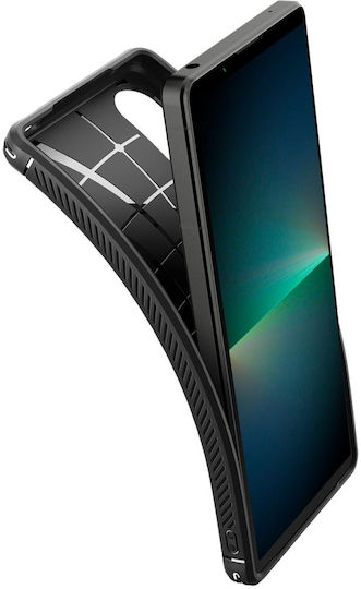 Spigen Rugged Armor Back Cover Σιλικόνης / Πλαστικό 2mm Matte Black (Xperia 5 V)