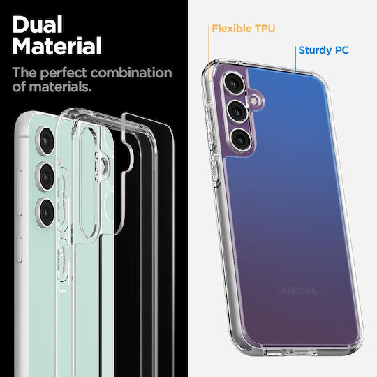Spigen Ultra Hybrid Back Cover Πλαστικό 2mm Crystal Clear (Galaxy S23 FE)