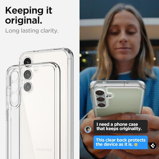 Spigen Ultra Hybrid Back Cover Πλαστικό 2mm Crystal Clear (Galaxy S23 FE)