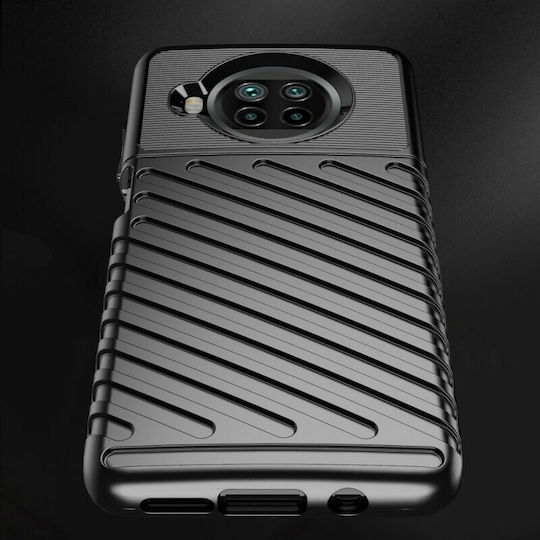 Powertech Back Cover Σιλικόνης Μαύρο (Xiaomi Mi 10T Lite)