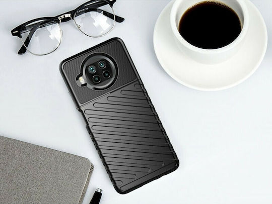 Powertech Back Cover Σιλικόνης Μαύρο (Xiaomi Mi 10T Lite)