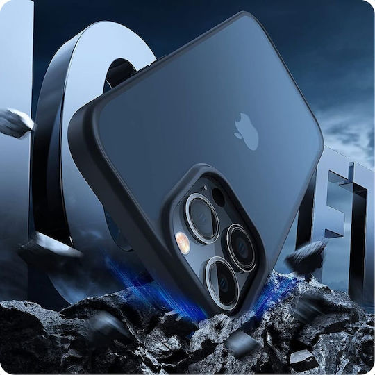 Tech-Protect Magmat Back Cover Σιλικόνης / Πλαστικό Matte Black (iPhone 15 Pro Max)