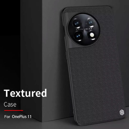 Nillkin Textured Back Cover Πλαστικό Μαύρο (OnePlus 11)