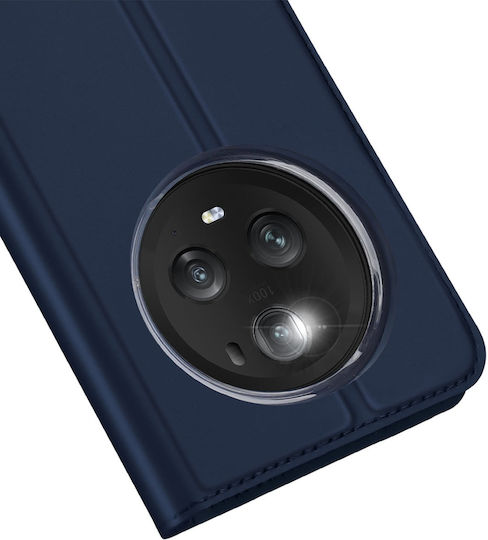 Dux Ducis Skin Pro Портмоне Изкуствена кожа Син (Honor Magic5 Pro)