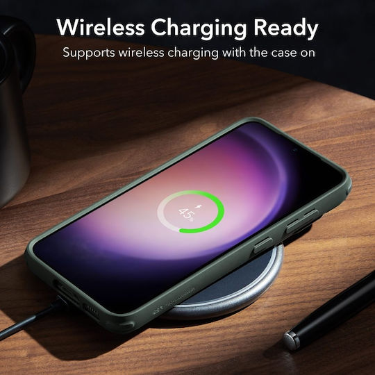 ESR Classic Kickstand Back Cover Σιλικόνης Πράσινο (Galaxy S23)