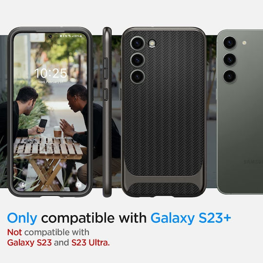 Spigen Neo Hybrid Back Cover Σιλικόνης 2mm Gunmetal (Galaxy S23+)