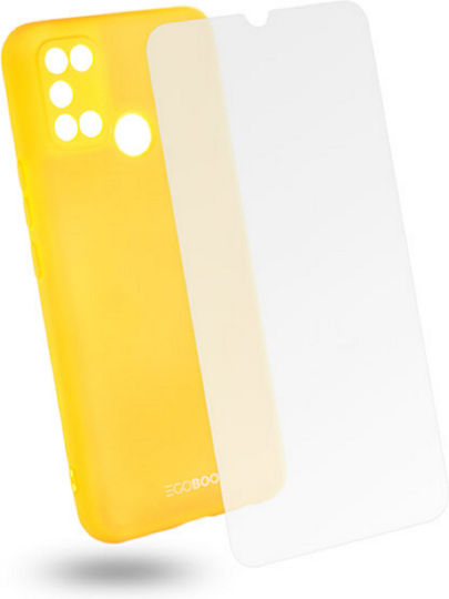 Egoboo Rubber Back Cover Σιλικόνης Lime (Realme 7i)