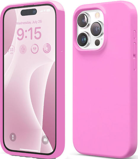 Elago Premium Liquid Back Cover Silicon Fuchsia (iPhone 15 Pro)