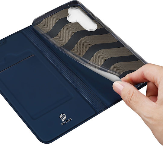 Dux Ducis Skin Pro Book Synthetic Leather / Leather Blue (Samsung A35 5G)