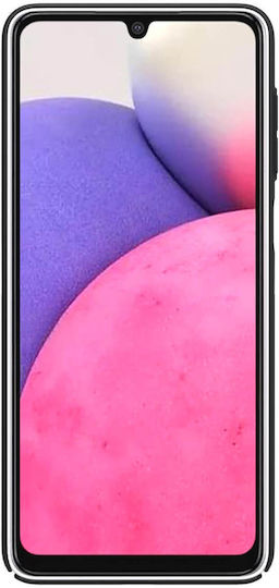 Nillkin Frosted Shield Umschlag Rückseite Kunststoff Schwarz (Galaxy A33 5G)