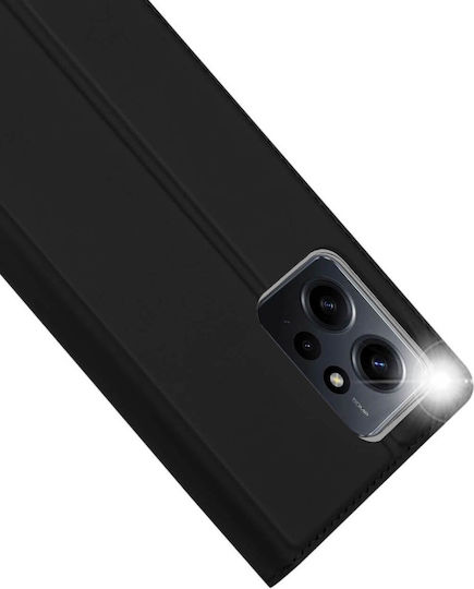 Dux Ducis Skin Pro Series Book Δερματίνης Μαύρο (Redmi Note 12 4G)