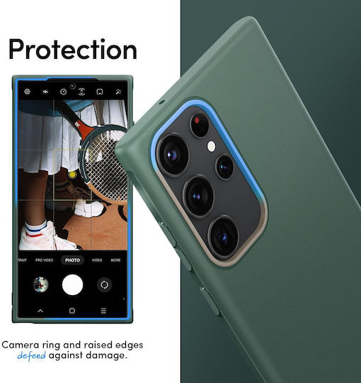 Spigen Cyrill Ultra Color Back Cover Σιλικόνης Kale (Galaxy S23 Ultra)