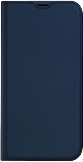 Dux Ducis Skin Pro Buchen Sie Synthetisches Leder Blau (Apple iPhone 13, Apple iPhone 14)