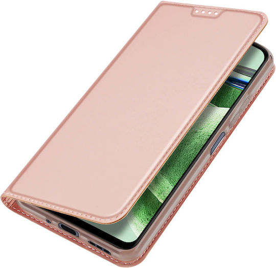 Dux Ducis Skin Pro Series Book Πλαστικό Ροζ Χρυσό (Poco X5 Pro)