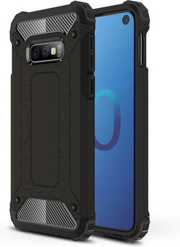 Hurtel Задна корица Пластмаса Черен (Galaxy S10e)