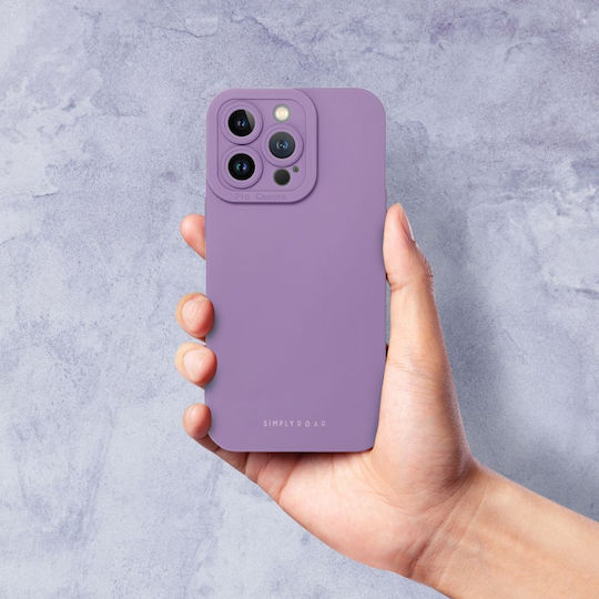Roar Luna Back Cover Σιλικόνης Μαγνητικό Μωβ (iPhone 15)