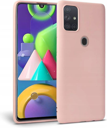 Tech-Protect Icon Back Cover Σιλικόνης Ροζ (Galaxy A31)