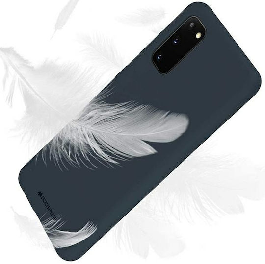 Mercury Back Cover Silicone Blue (Galaxy M13)