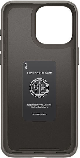 Spigen Thin Fit Umschlag Rückseite Silikon 1.55mm Gunmetal (iPhone 15 Pro)