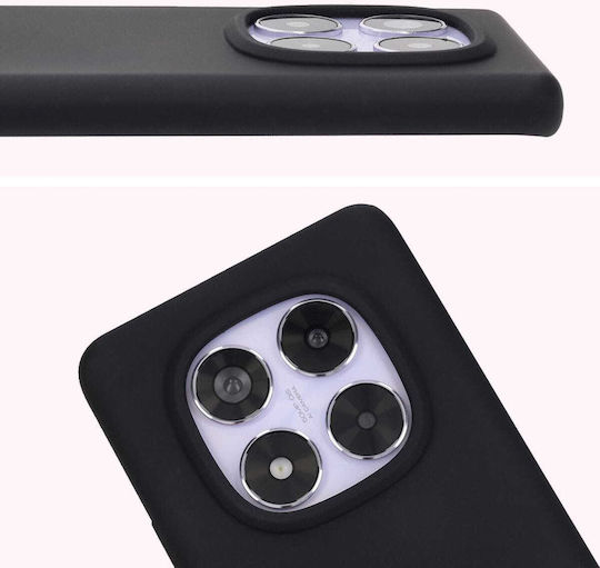 Bizon Back Cover Σιλικόνης Μαύρο (Redmi Note 14 Pro 5G / Poco X7)