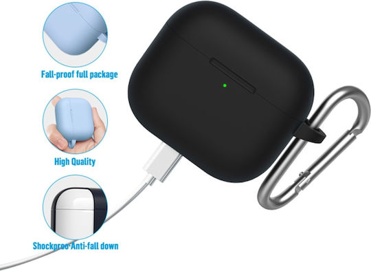 Blueo Hülle Silikon in Marineblau Farbe für Apple AirPods 3