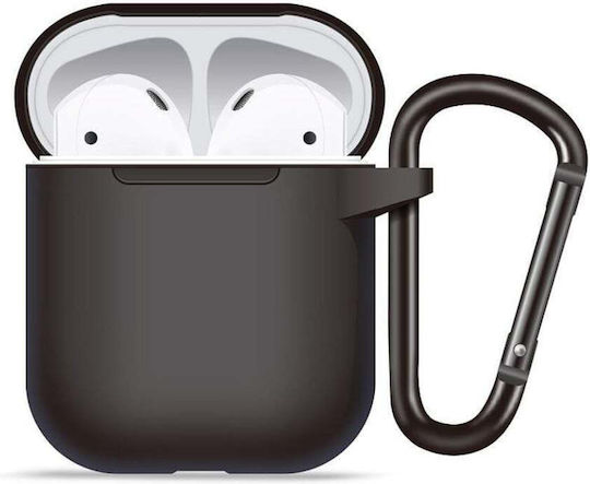 Blueo Калъф в Черен цвят за Apple AirPods 1 / AirPods 2