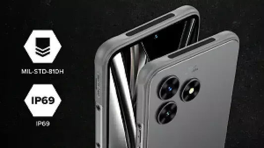 Hammer Blade Va 5G Dual SIM (8/128GB) Ανθεκτικό Smartphone Μαύρο