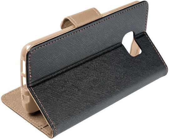 Tel1 Fancy Diary Wallet Δερματίνης Μαύρο (Galaxy A13 5G)