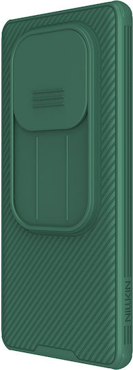 Nillkin Camshield Texture Pro Series Задна корица Пластмаса / Силикон Зелен (Redmi Note 14 Pro 5G / Poco X7)