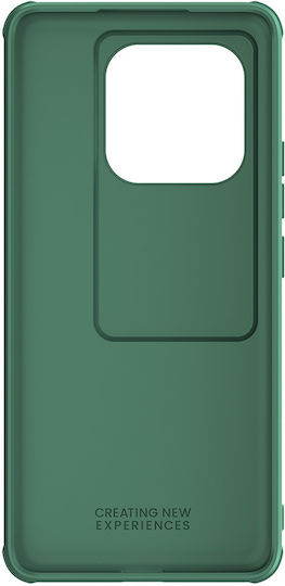Nillkin Camshield Texture Pro Series Задна корица Пластмаса / Силикон Зелен (Redmi Note 14 Pro 5G / Poco X7)