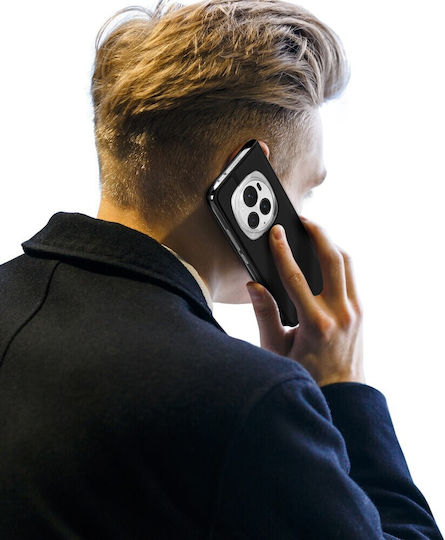 Dux Ducis Book Synthetic Leather / Silicone / Plastic Black (Honor Magic6 Pro 5G)