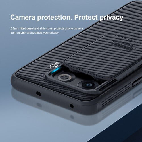 Nillkin Camshield Pro Back Cover Πλαστικό Μαύρο (OnePlus 10T)