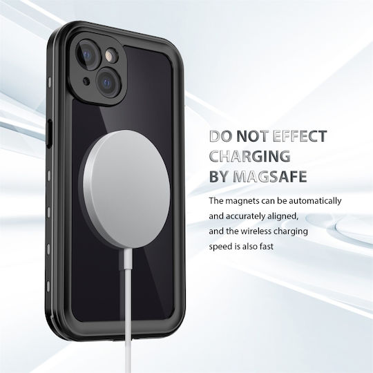 Redpepper Dot 360 Full Cover Plastic Waterproof Black (iPhone 13)